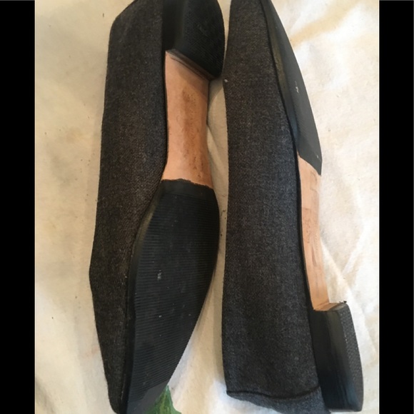 Manolo Blahnik Flannel Flats - Picture 3 of 8